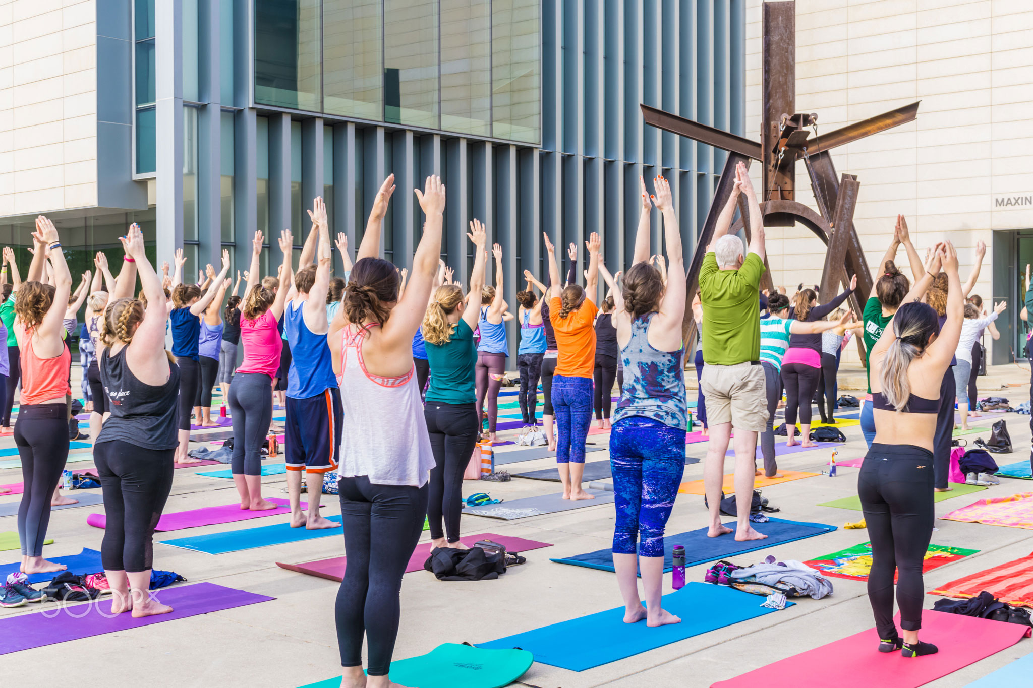 Yoga Festival in London Talking